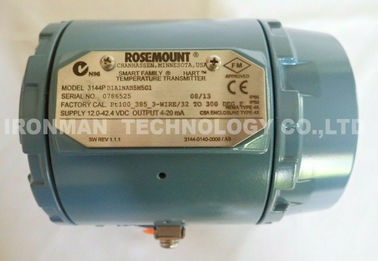 Transmisor elegante 3144PD2F2I1B4F5C4Q4U4 de la temperatura del metal con tecnología del pozo de Rosemount X